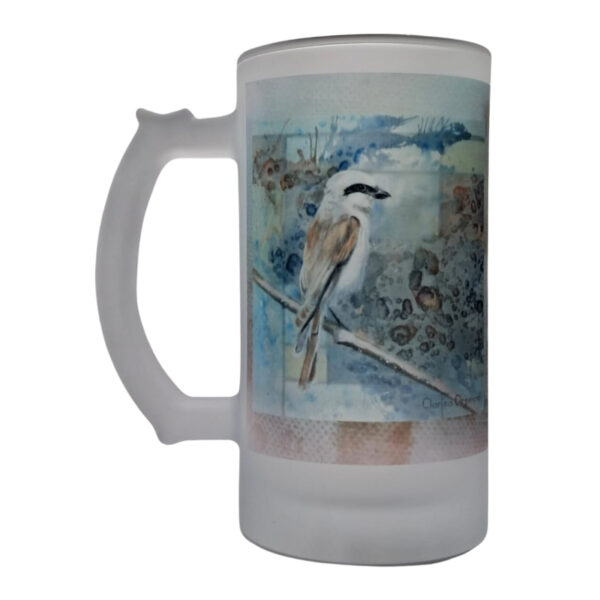 Beer Mug Red-backed Shrike